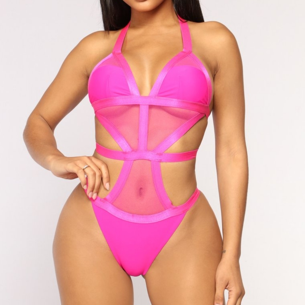 NWT Fashion Nova Size 3X Monika Monokini